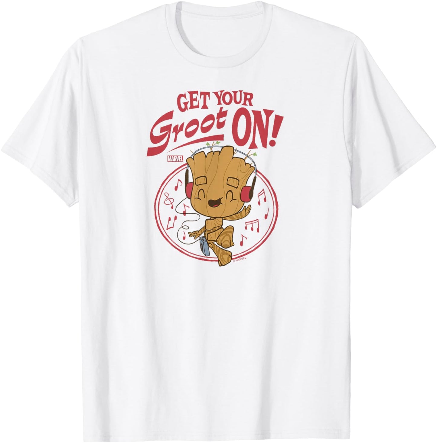 Guardians Of The Galaxy - Get Your Groot On Baby Groot T-Shirt - T-Shirt | White