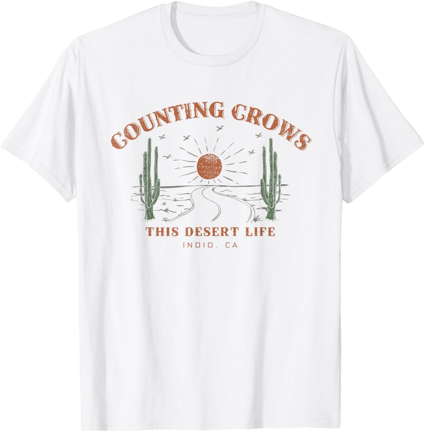 Counting Crows - This Desert Life T-Shirt - T-Shirt | White
