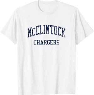 McClintock High School HS Tempe AZ Vintage Sports T-Shirt - T-Shirt | White