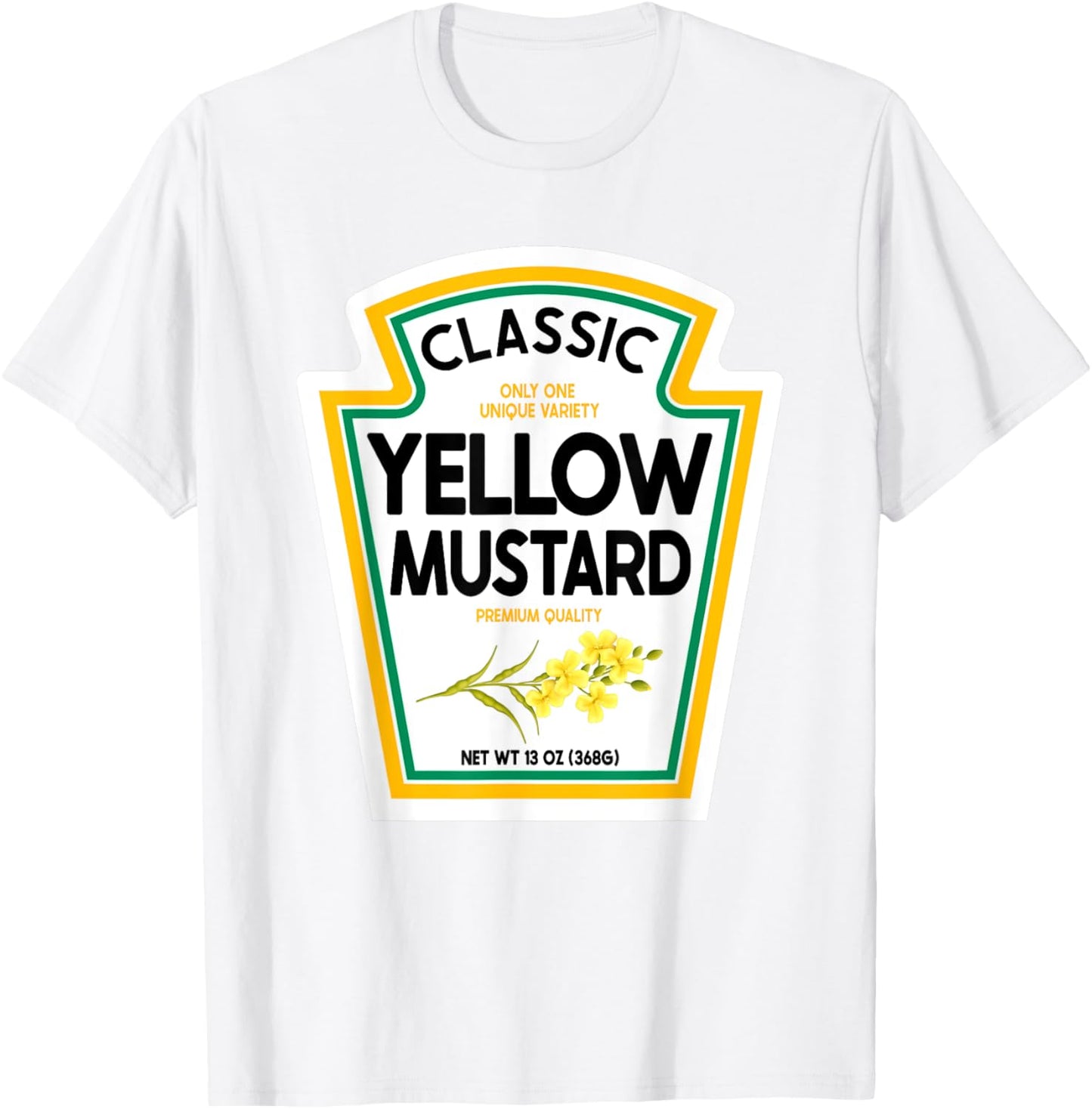 Mustard Halloween 2024 Costume Family Matching Ketchup Sauce T-Shirt - T-Shirt | White