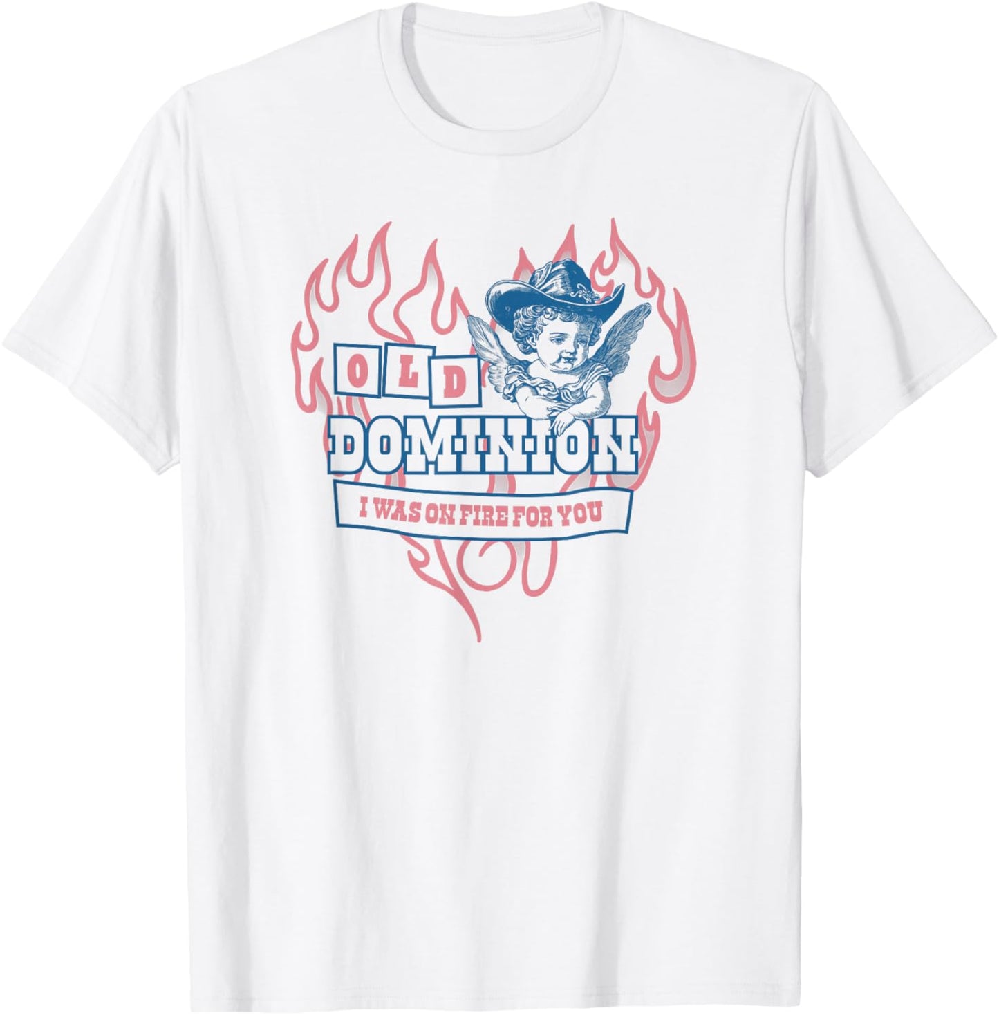 Old Dominion - On Fire T-Shirt - T-Shirt | White