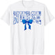 Toile De Jouy Nurse Coquette Bow Nurse Floral T-Shirt - T-Shirt | White