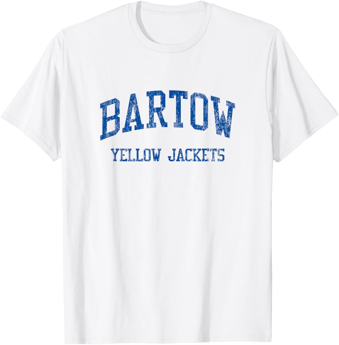 Bartow High School HS Bartow FL Vintage Sports T-Shirt - T-Shirt | White