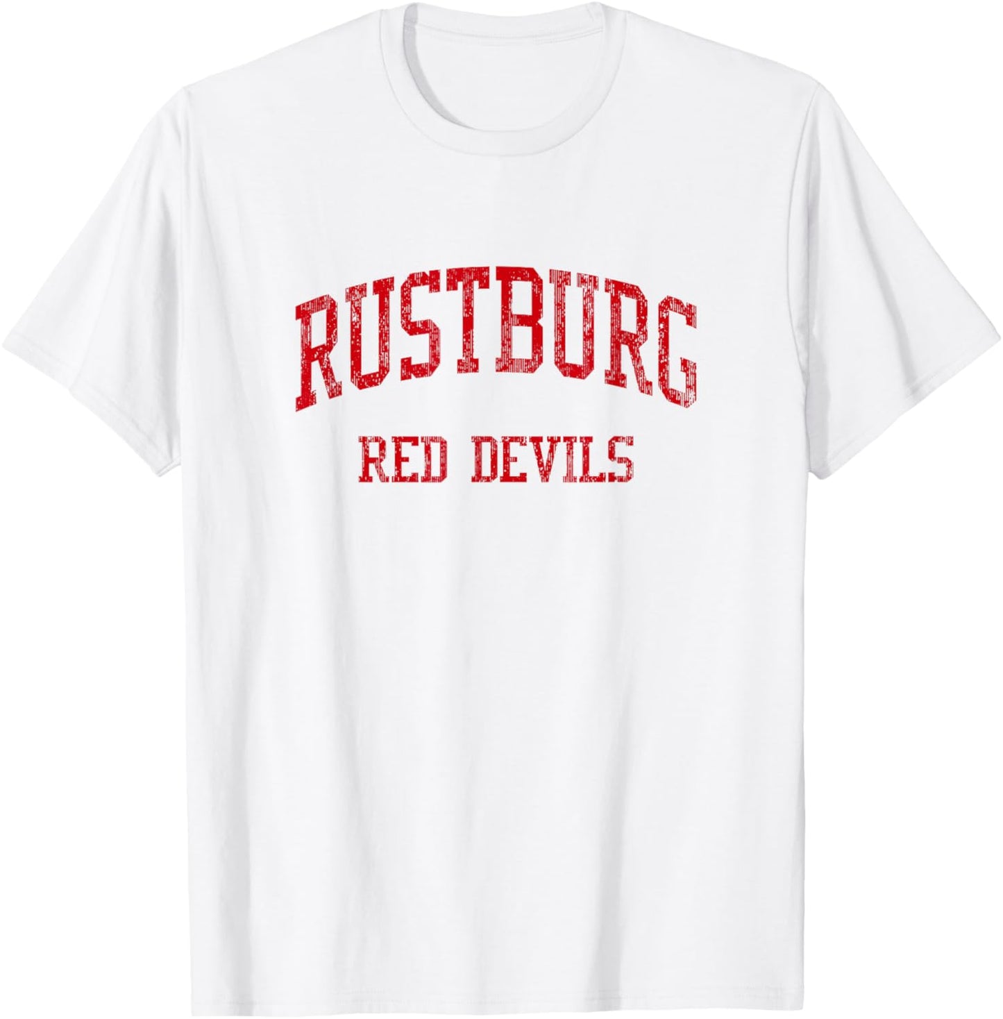 Rustburg High School HS Rustburg VA Vintage Sports T-Shirt - T-Shirt | White