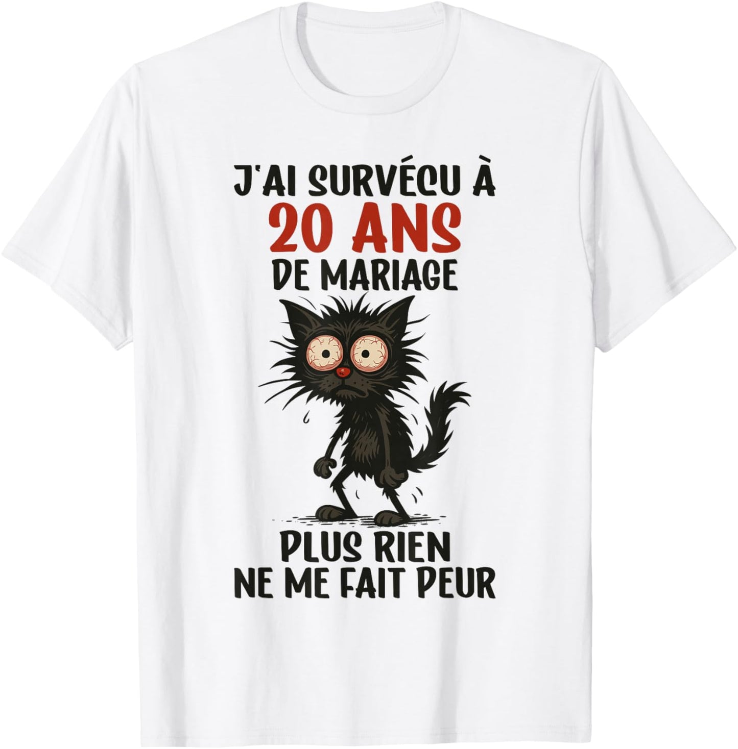 20 Ans Mariage - Anniversaire de Mariage 20 Ans T-Shirt - T-Shirt | White