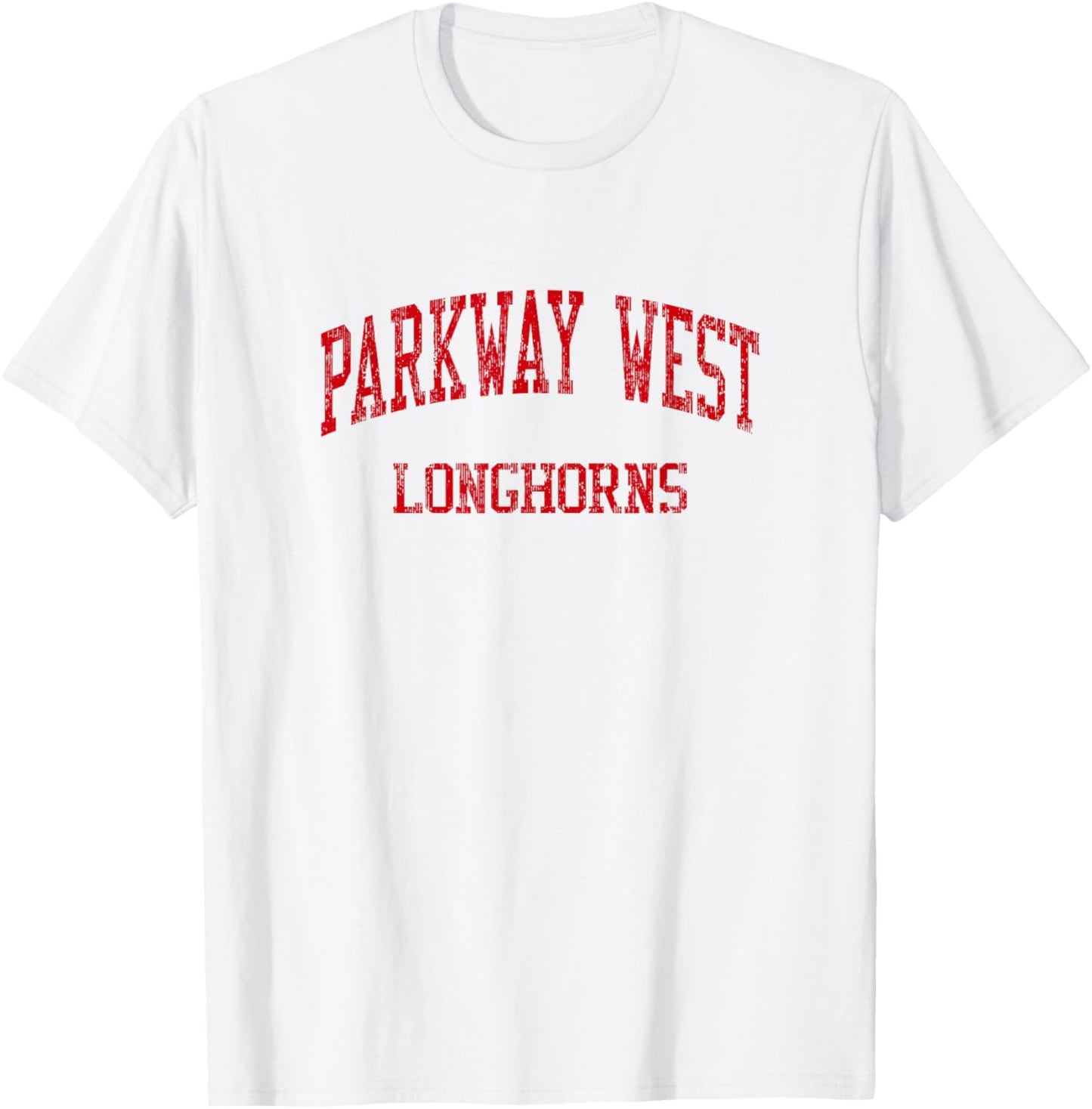 Parkway West High School HS Ballwin MO Vintage Sports T-Shirt - T-Shirt | White