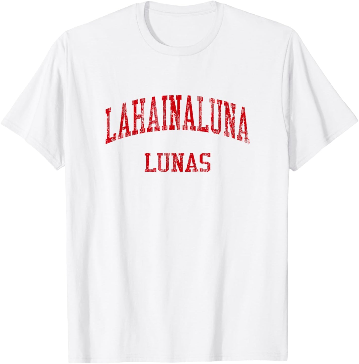 Lahainaluna High School HS Lahaina HI Vintage Sports T-Shirt - T-Shirt | White