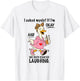 I Asked Myself If I'm Ok and We Both Started Laughing Goose T-Shirt - T-Shirt | White