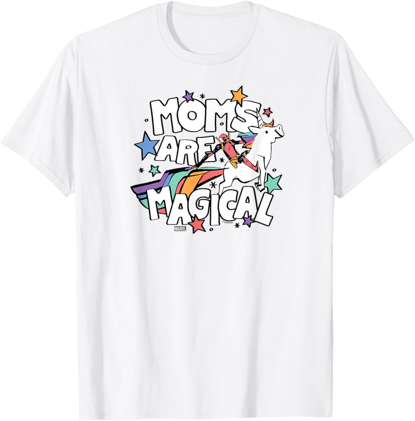 Deadpool - Moms Are Magical Mother's Day T-Shirt - T-Shirt | White