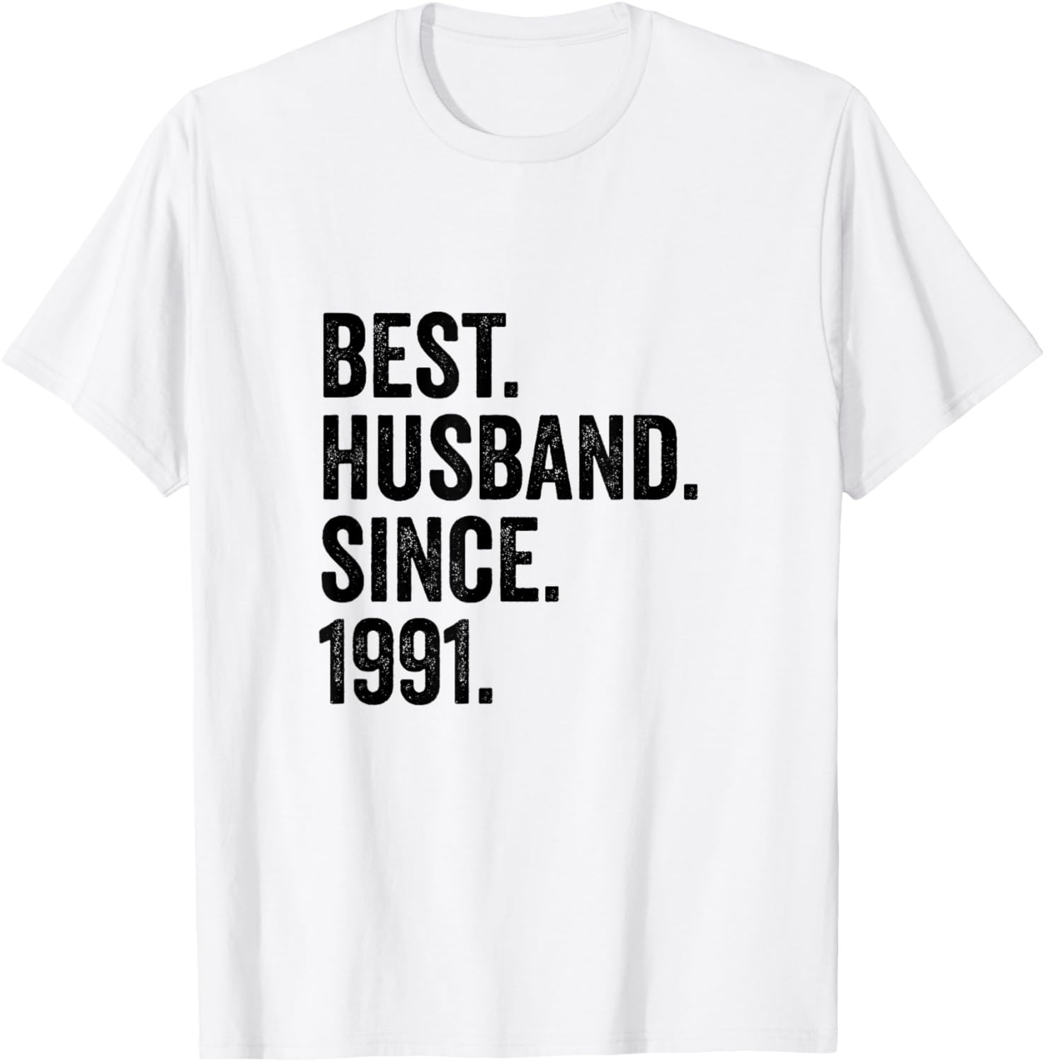 Best Husband Since 1991 | 35 Anniversaire Mariage 35 Ans T-Shirt - T-Shirt | White