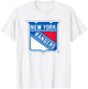 New York Rangers Icon Gray Officially Licensed T-Shirt - T-Shirt | White