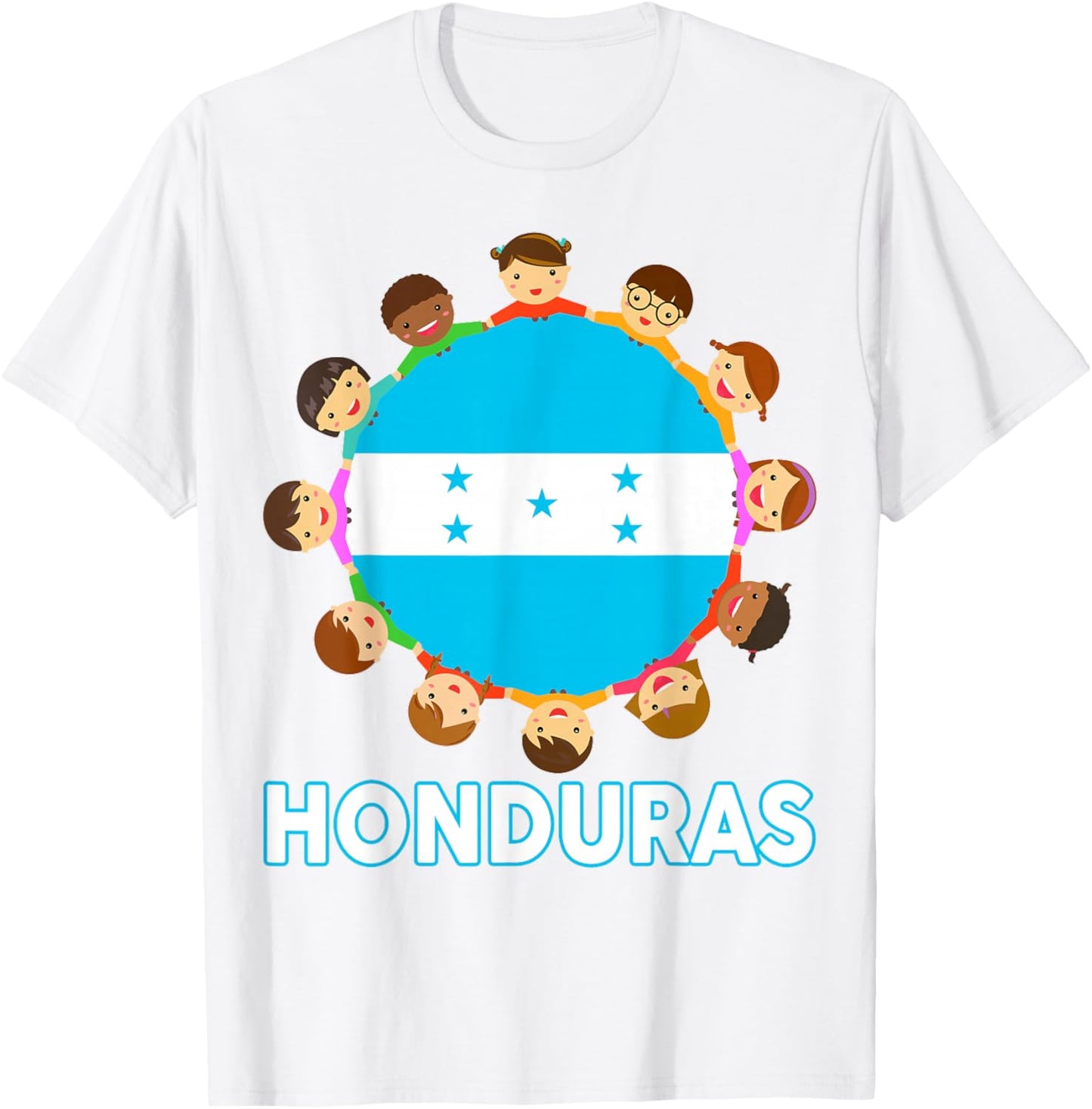 Women Honduras Flag Kids Toddler Honduran Hispanic Heritage T-Shirt - T-Shirt | White