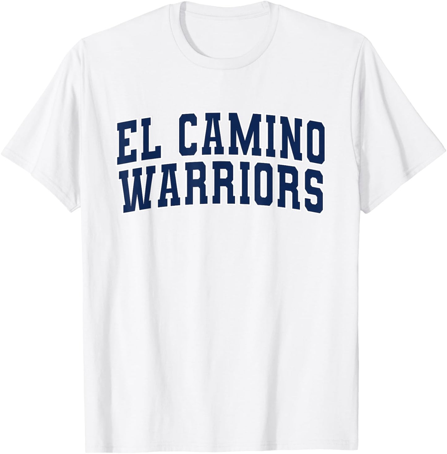El Camino College Warriors Apparel Sports Fan T-Shirt - T-Shirt | White