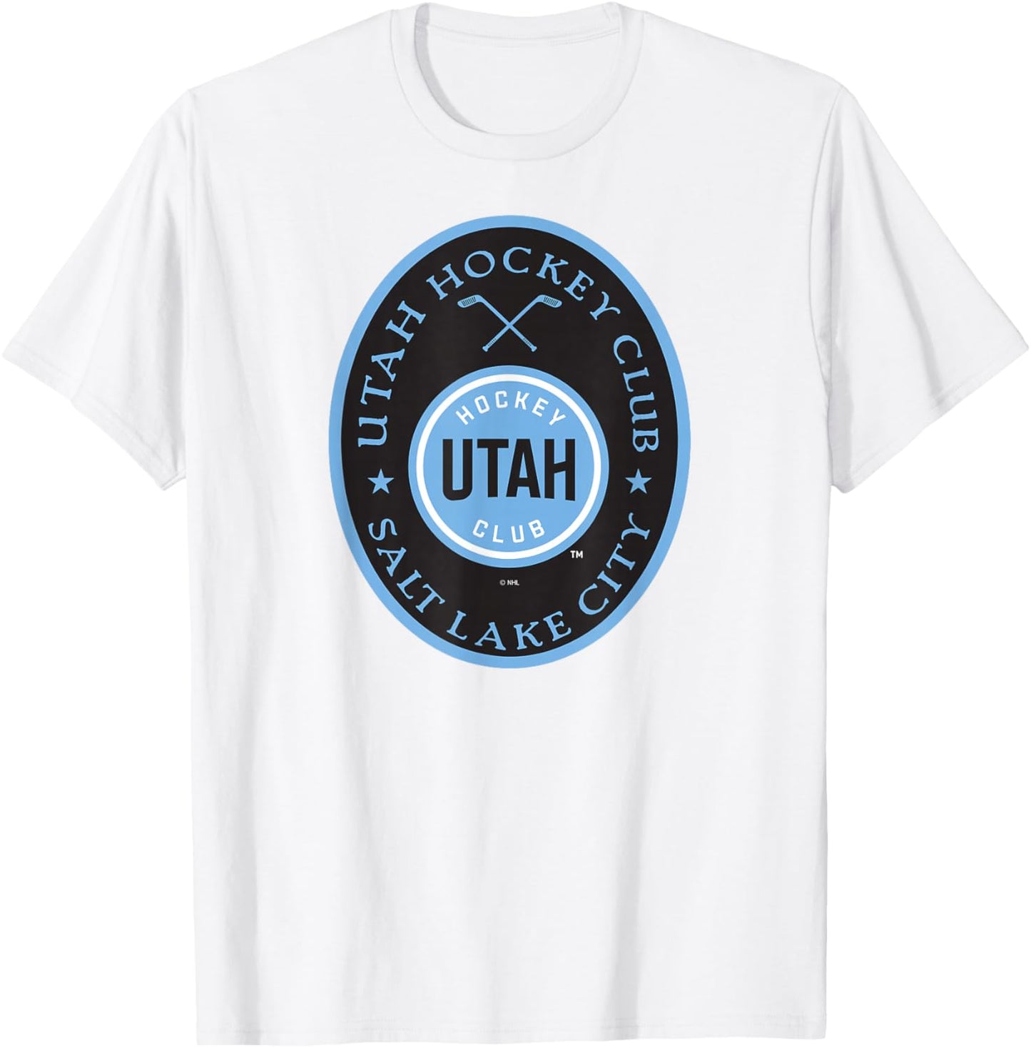 Utah Hockey Club Iconic Officially Licensed T-Shirt - T-Shirt | White