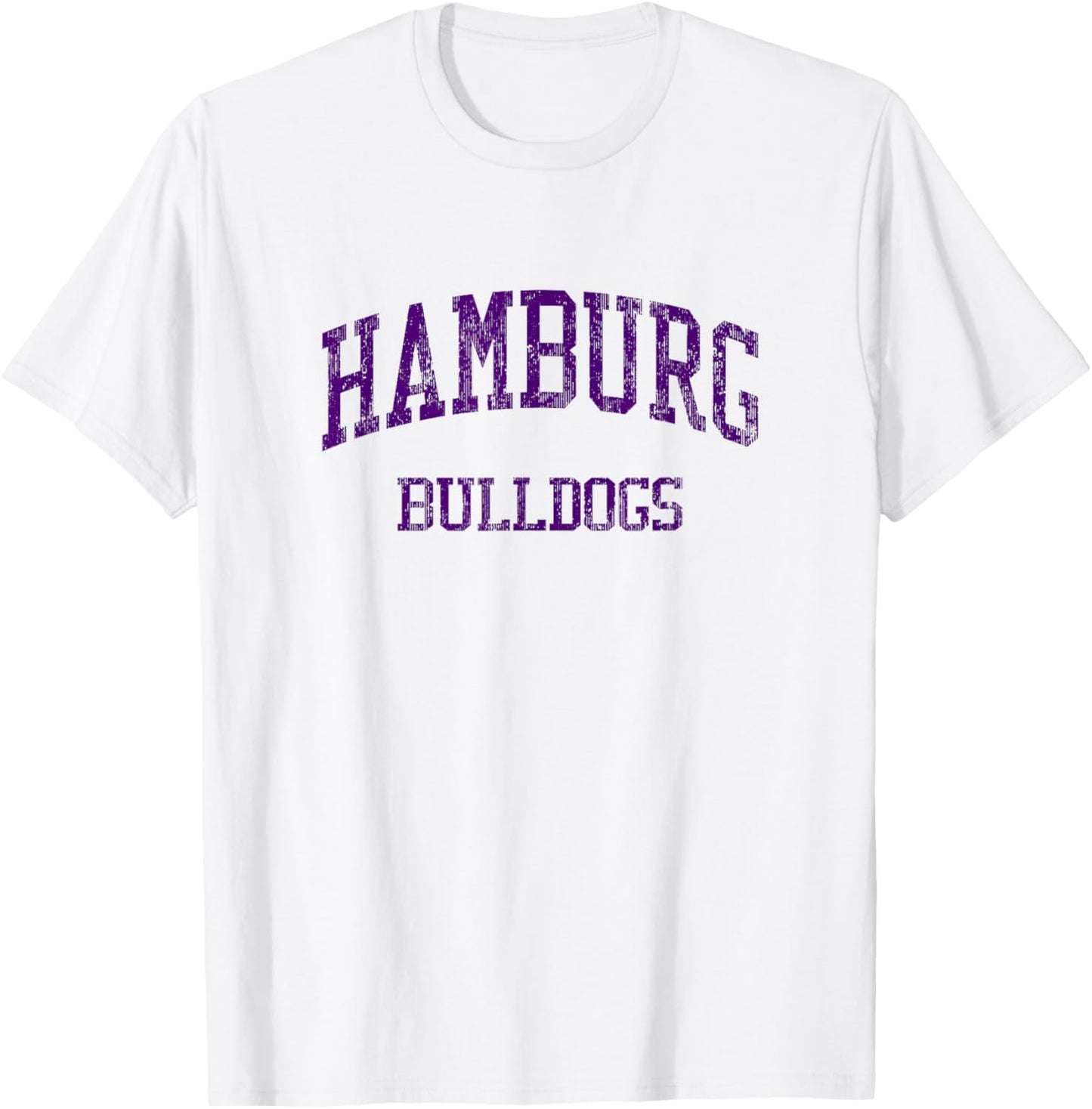 Hamburg High School HS Hamburg NY Vintage Sports T-Shirt - T-Shirt | White