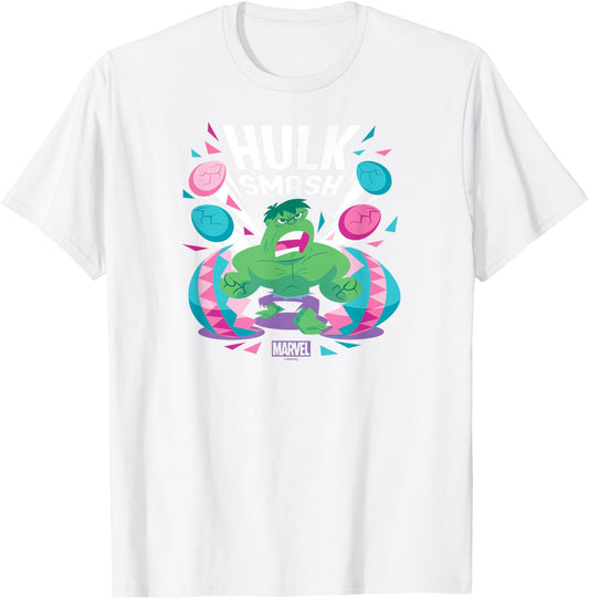 Marvel - Hulk Smash Easter T-Shirt - T-Shirt | White
