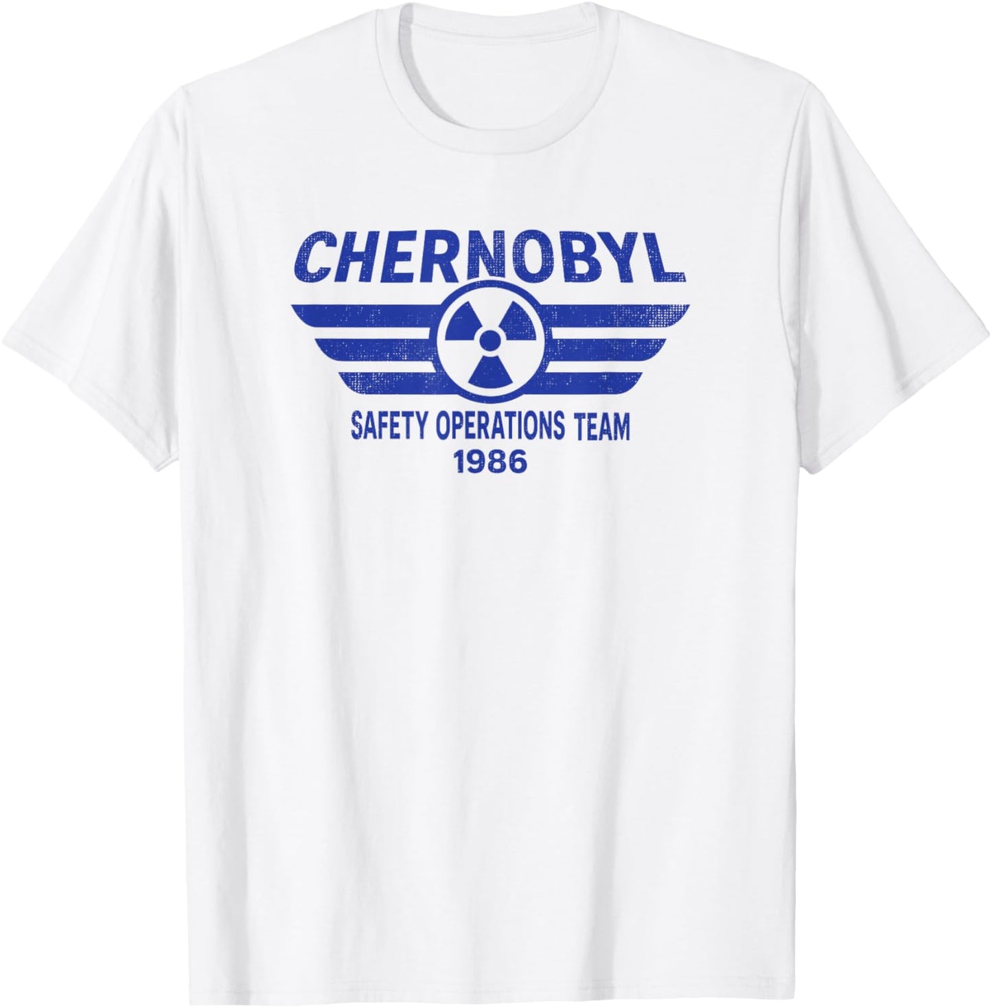 Chernobyl Safety Operations Team 1986, Vintage Radioactive T-Shirt - T-Shirt | White