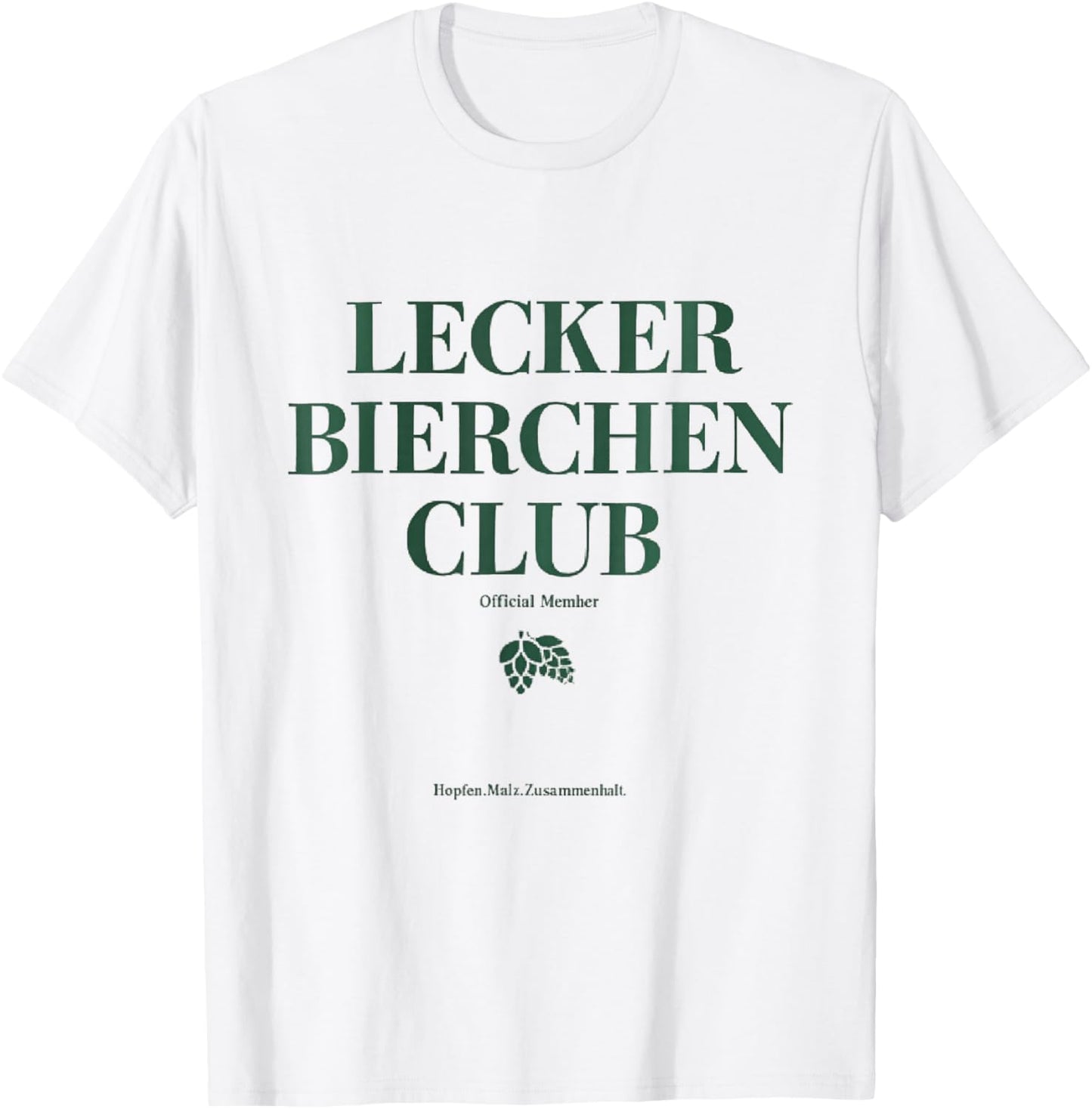 LECKER Bierchen Club X Official Member Mallorca Beer T-Shirt - T-Shirt | White