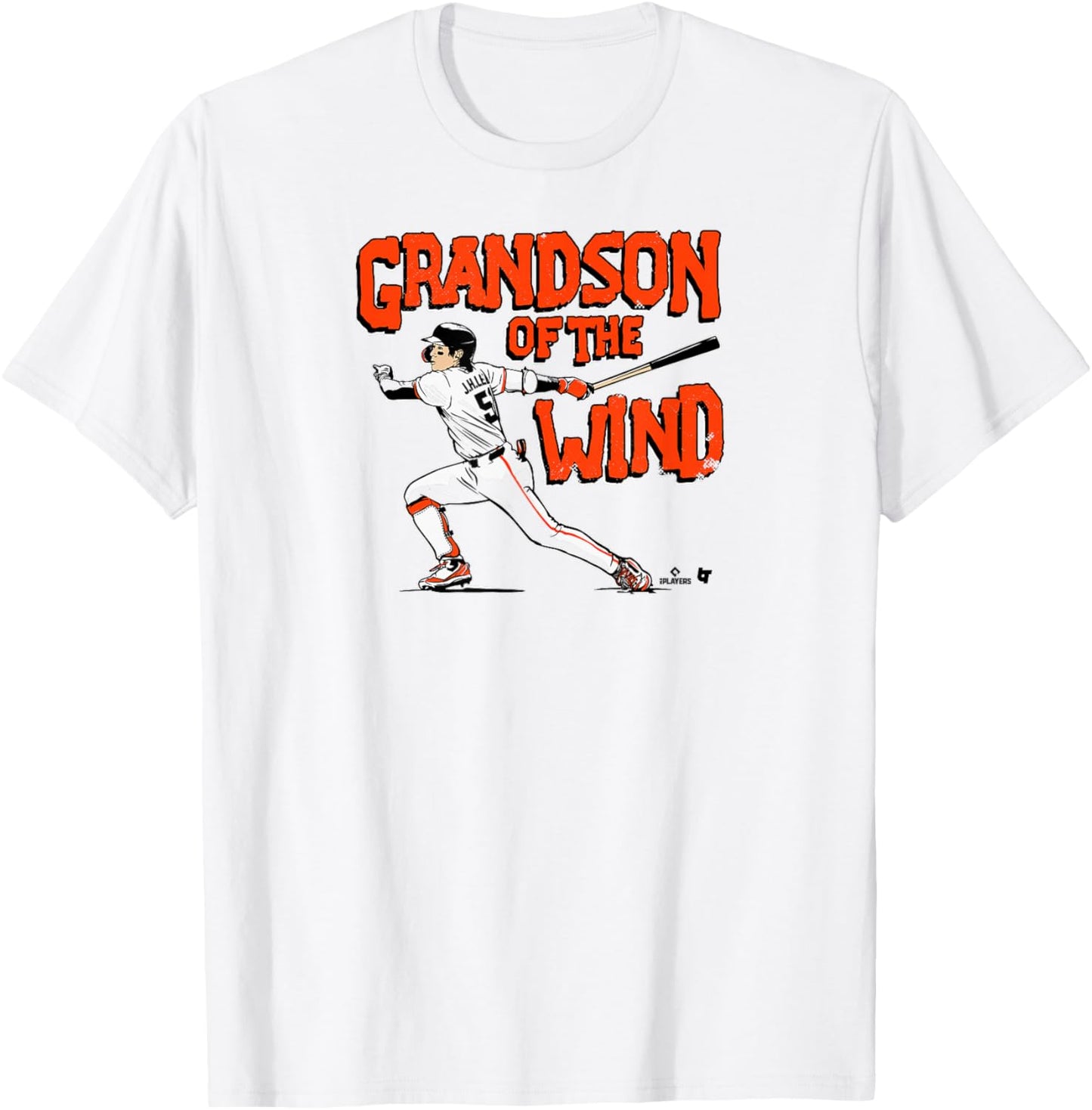 Jung-Hoo Lee - Grandson of The Wind - San Francisco Baseball T-Shirt - T-Shirt | White