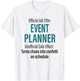 Funny Event Planner Definition Party Planning Coordinator T-Shirt - T-Shirt | White