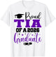 Senior 2026 Proud Tia A Class of 2026 Graduate T-Shirt - T-Shirt | White