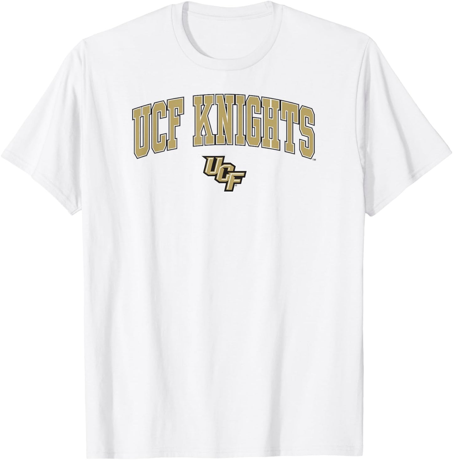 Central Florida Golden Knights Arch Over Gray T-Shirt - T-Shirt | White