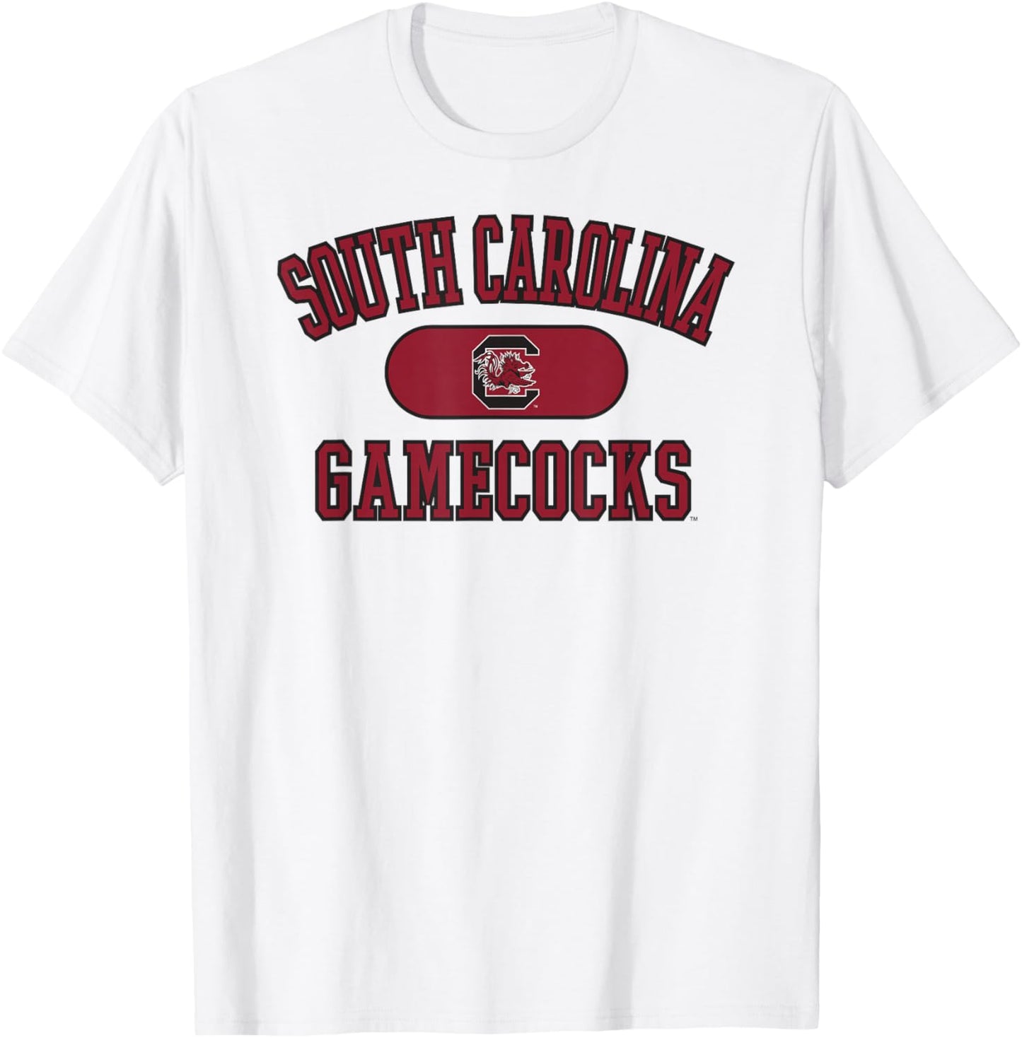 South Carolina Gamecocks Varsity Logo Officially Licensed T-Shirt - T-Shirt | White
