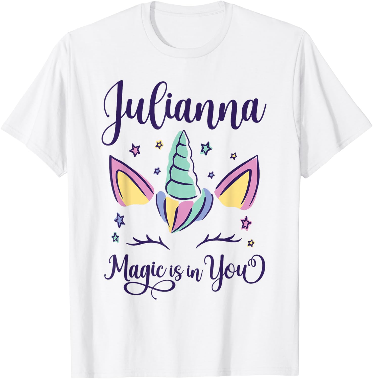 First Name Julianna Personalized I Love Julianna T-Shirt - T-Shirt | White