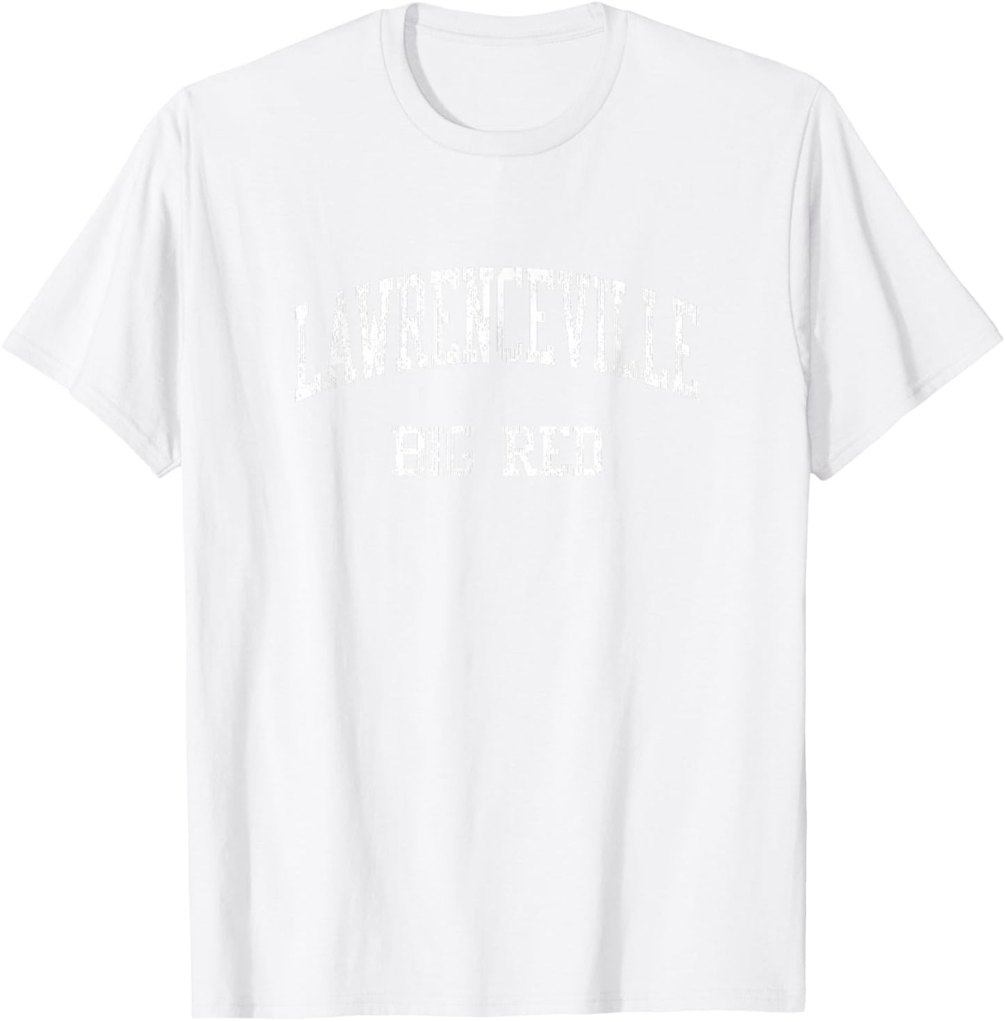Lawrenceville High School HS Lawrenceville NJ Vintage Sports T-Shirt - T-Shirt | White