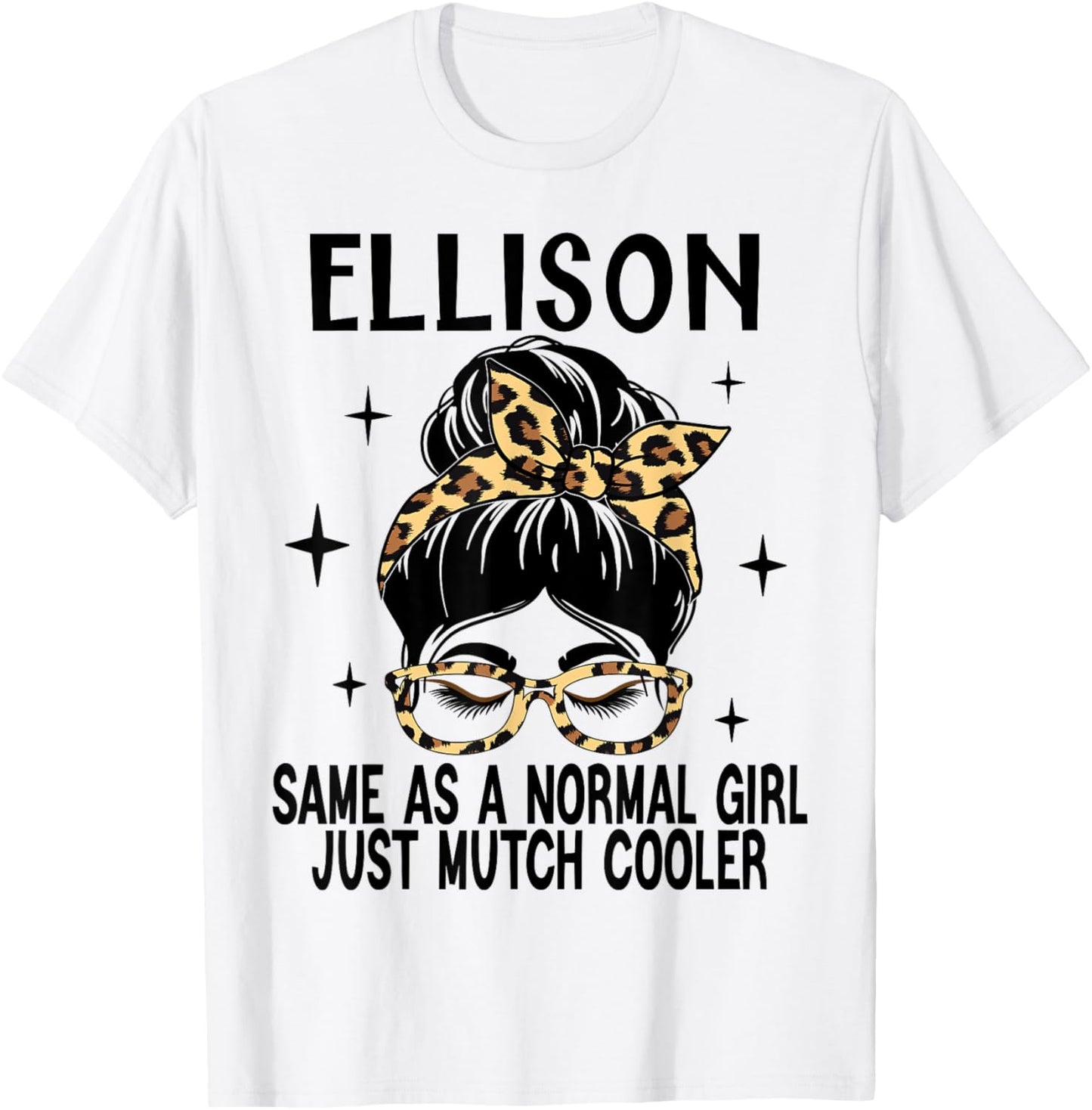 ELLISON Costume Cute Definition Personalized Name ELLISON T-Shirt - T-Shirt | White