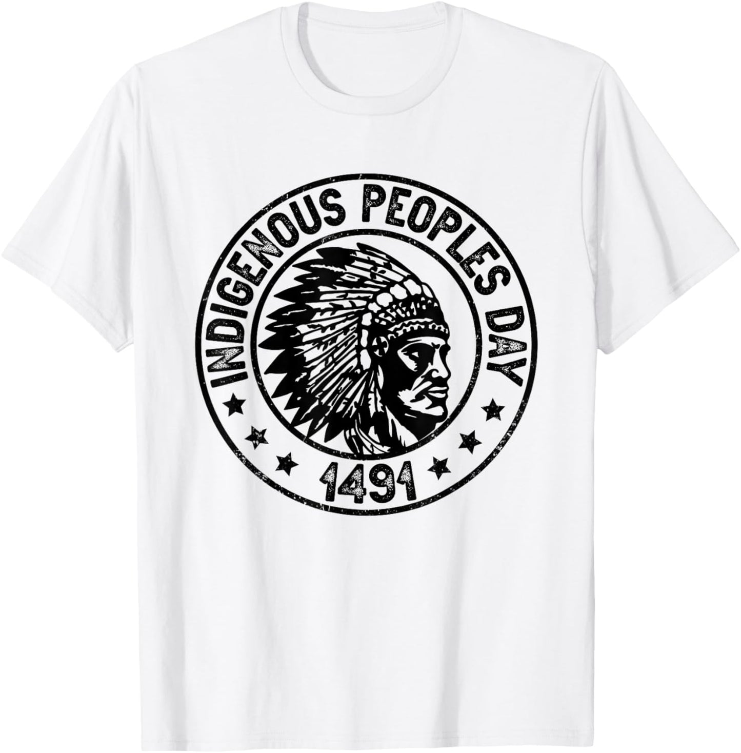 Indigenous Peoples Day Native American Heritage Indian Pride T-Shirt - T-Shirt | White