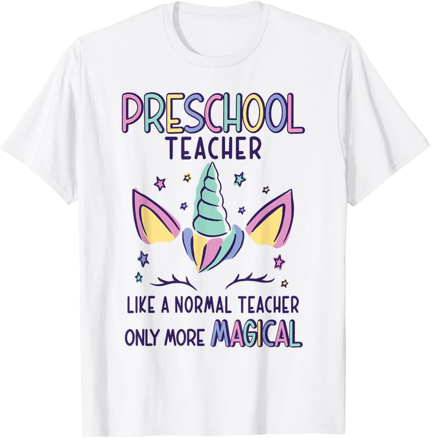 Preschool Teacher Definition T-Shirt - T-Shirt | White