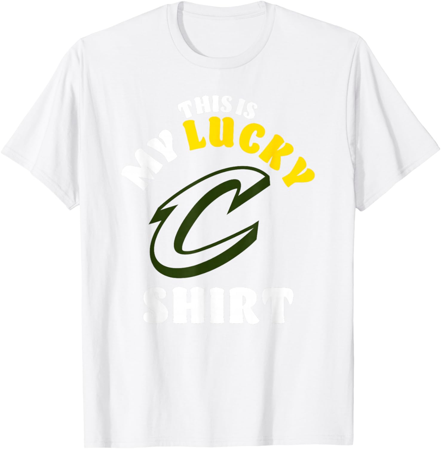 NBA Cleveland Cavaliers St. Patrick's Day Lucky Shirt T-Shirt - T-Shirt | White
