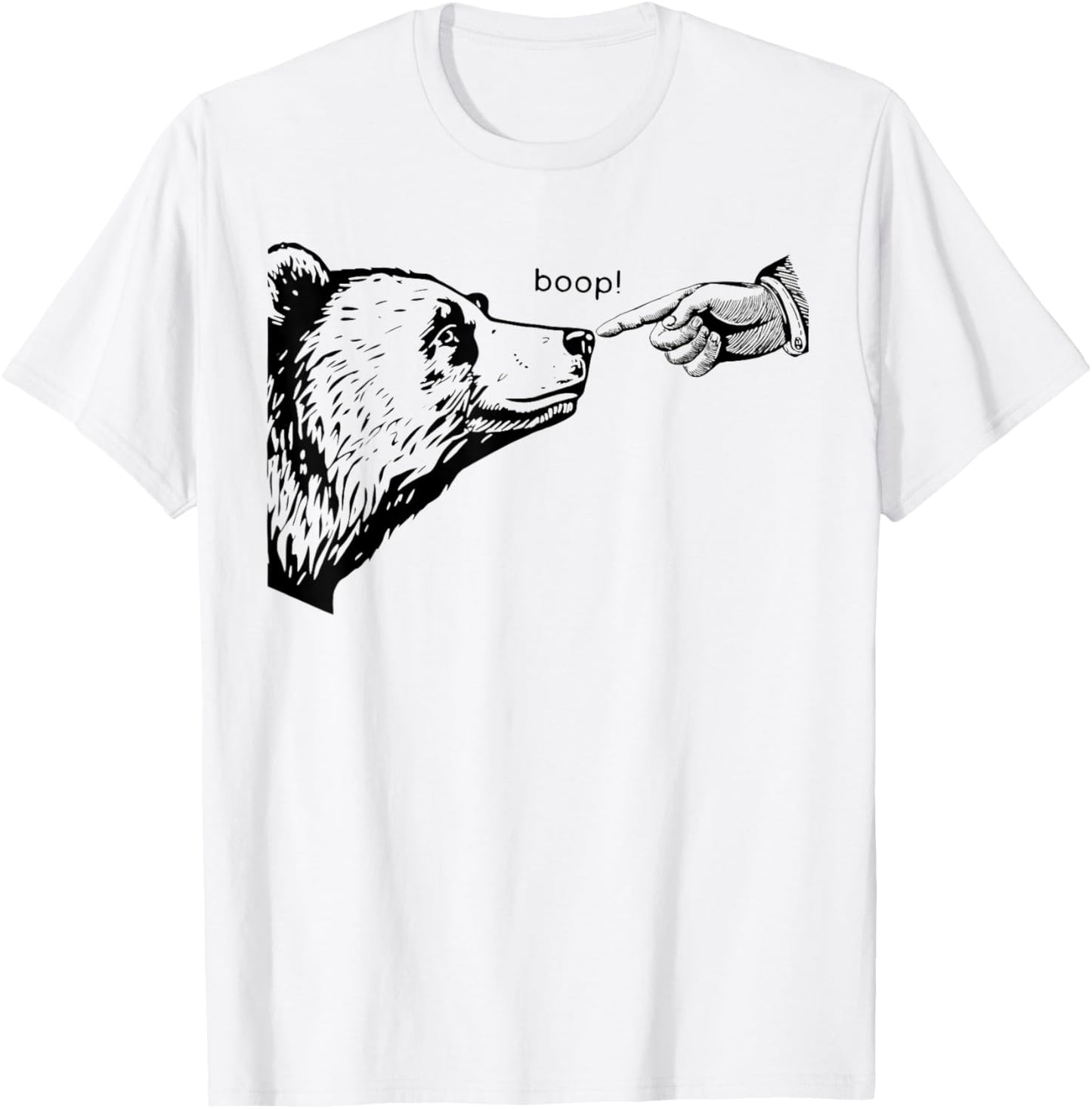 Boop Bear T-Shirt - T-Shirt | White