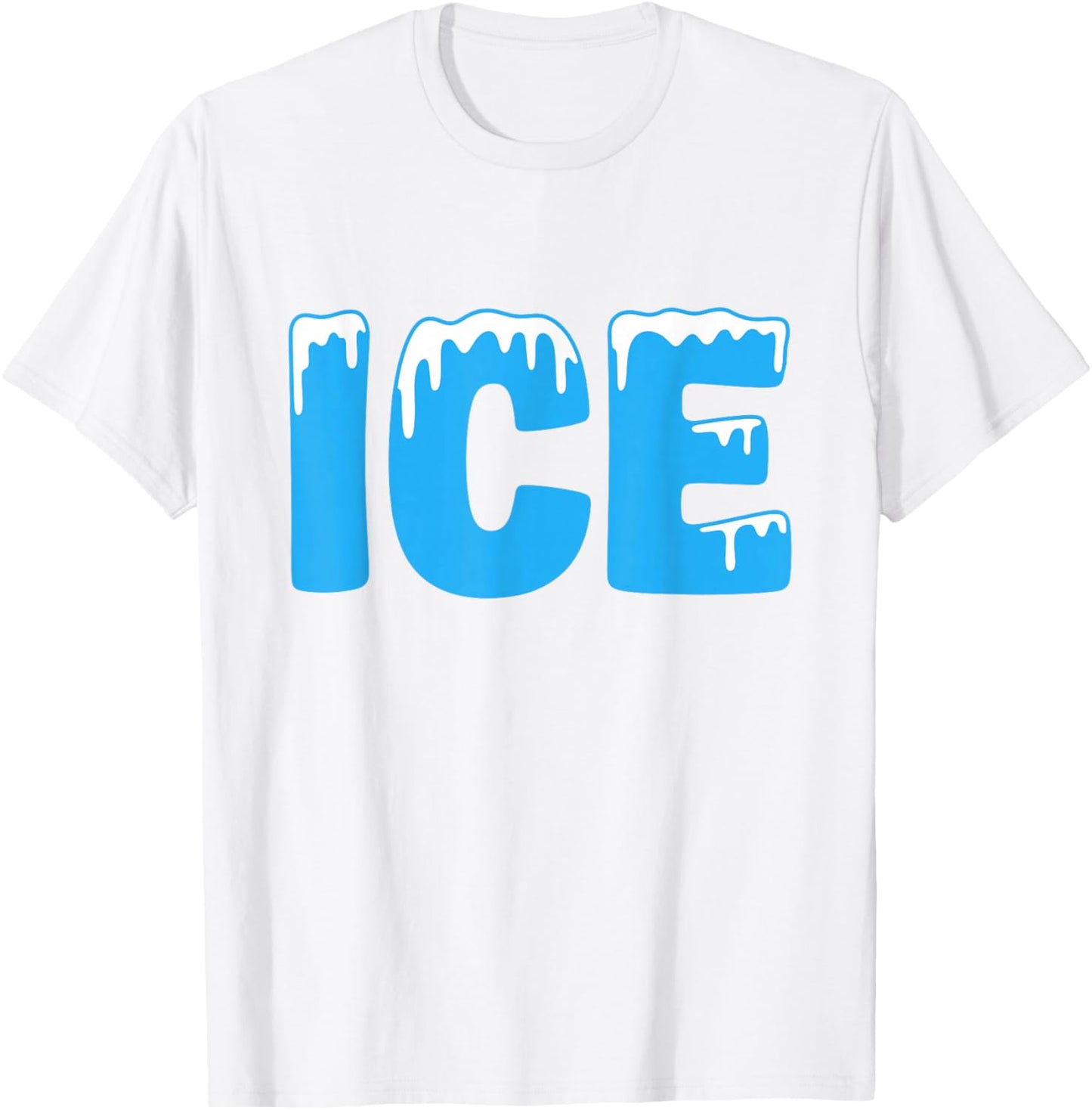Ice Costume Halloween T-Shirt - T-Shirt | White