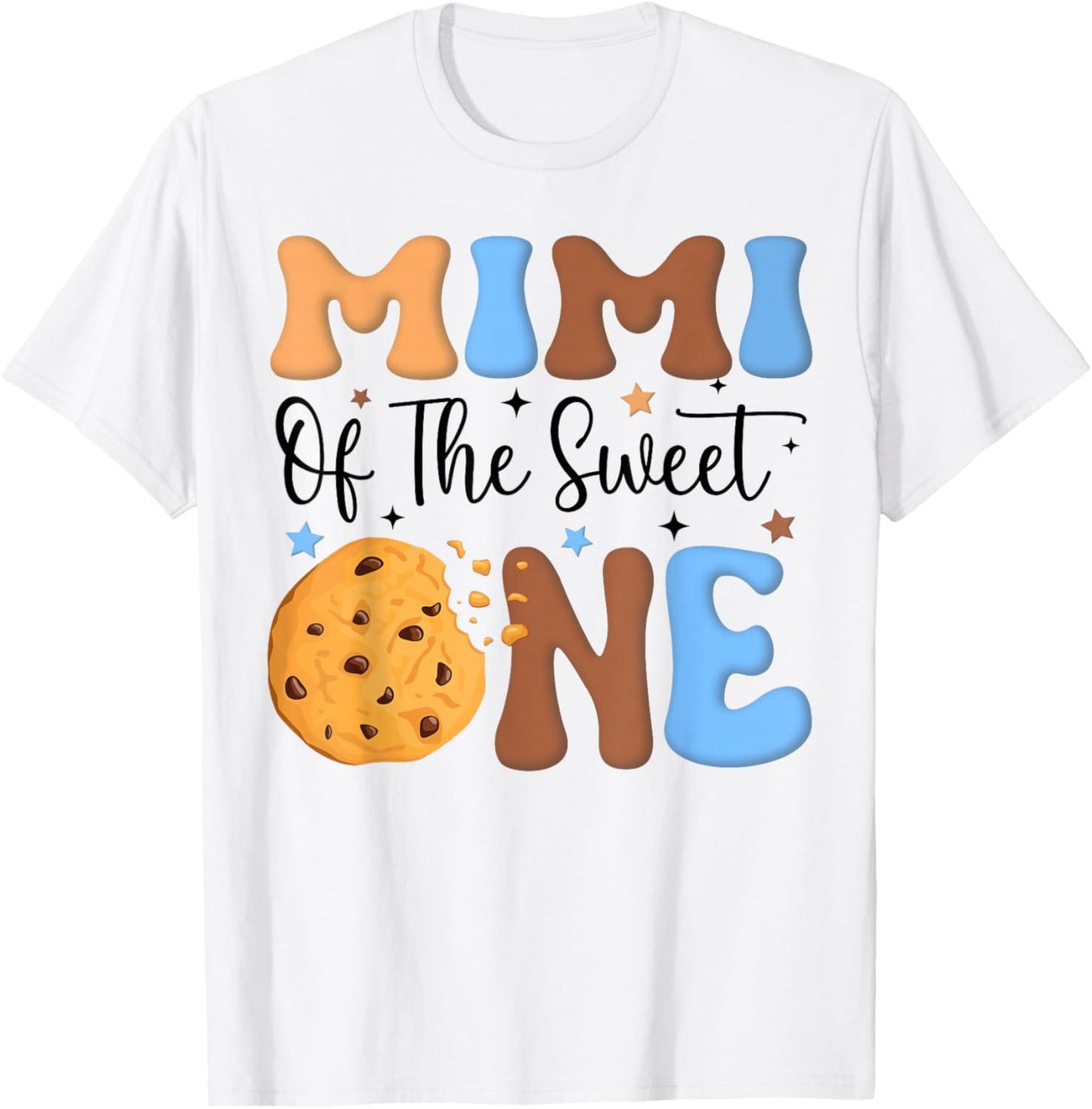 Mimi of The Sweet One Cookies & Milk 1st Birthday Family T-Shirt - T-Shirt | White