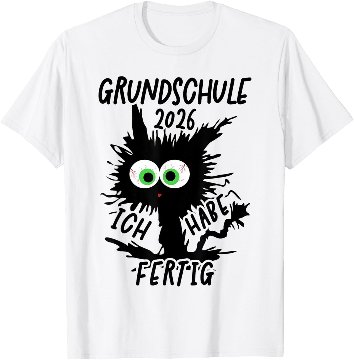 Grundschule 2026 Ich Habe Fertig Grundschule Geschafft 2026 T-Shirt - T-Shirt | White