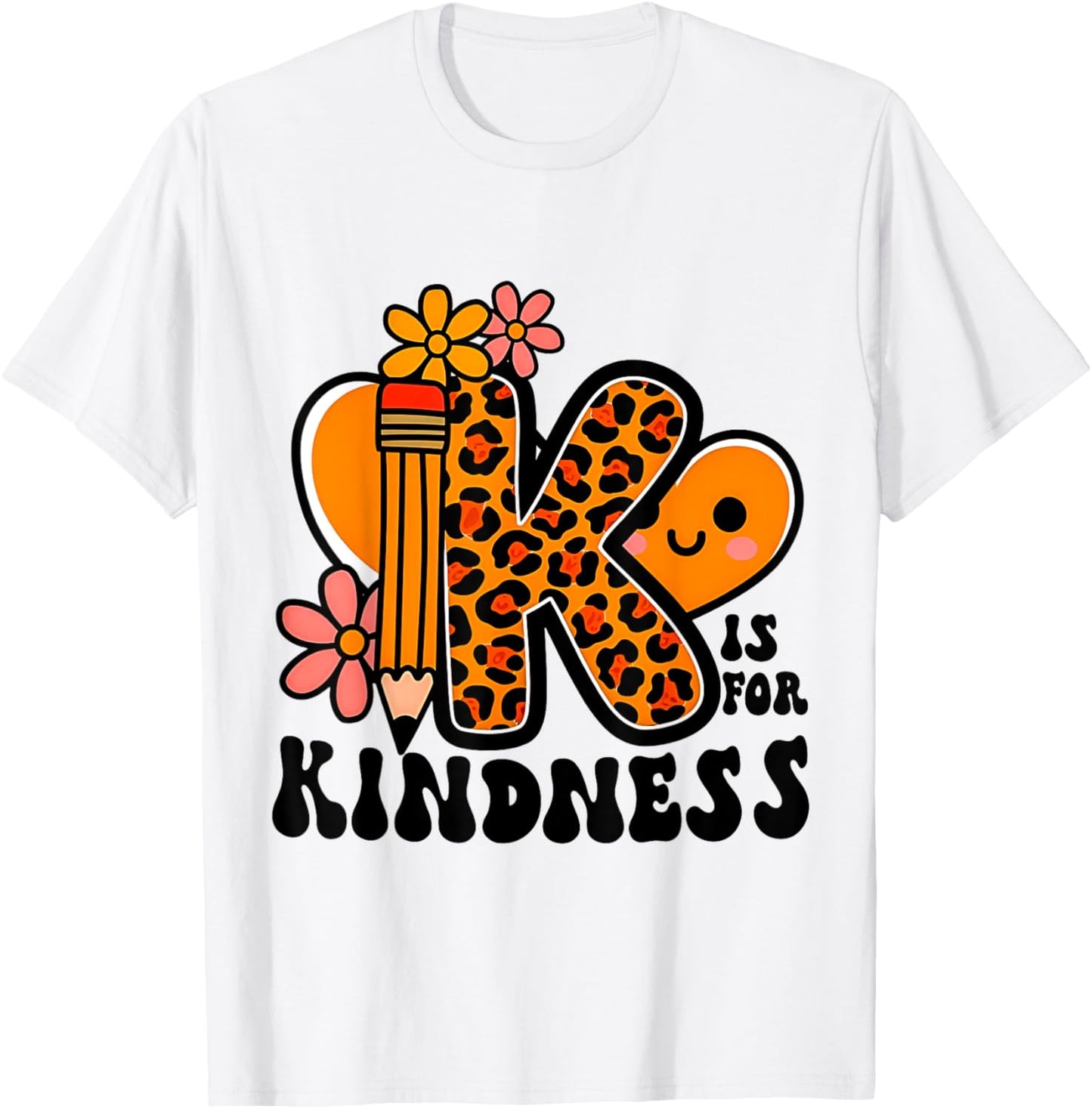 Unity Day Shirt Kindness Orange Teacher Kids Be Kind T-Shirt - T-Shirt | White