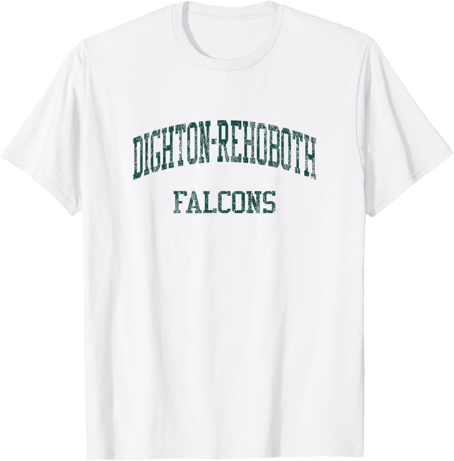 Dighton-Rehoboth High School HS North Dighton MA Vintage SPO T-Shirt - T-Shirt | White