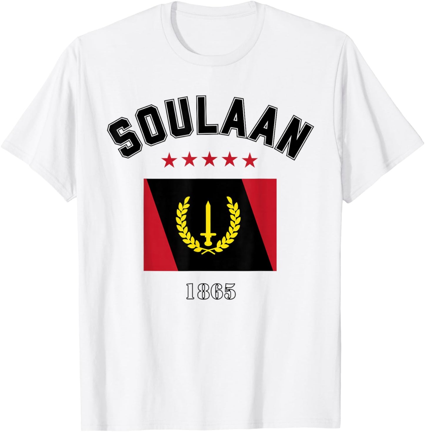 Soulaan Flag T-Shirt - T-Shirt | White