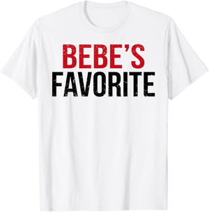 Bebe’S Favorite Grandkid Humor for Kids Teens Family T-Shirt - T-Shirt | White