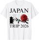 Voyage au Japon 2026 et Vacances à Tokyo Assortis T-Shirt - T-Shirt | White