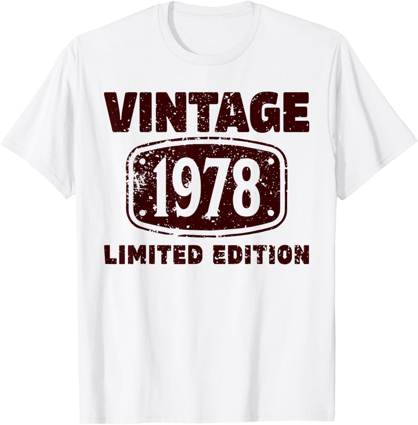 1978 48 Ans Homme Femme Cadeau Anniversaire Homme 1978 T-Shirt - T-Shirt | White
