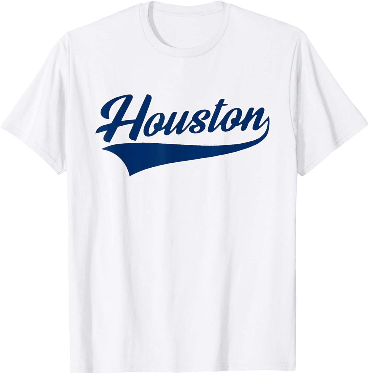 Houston - Throwback Design - Classic T-Shirt - T-Shirt | White