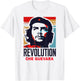 Che Guevara Rebel Signature Guerrilla Icon Revolution T-Shirt - T-Shirt | White
