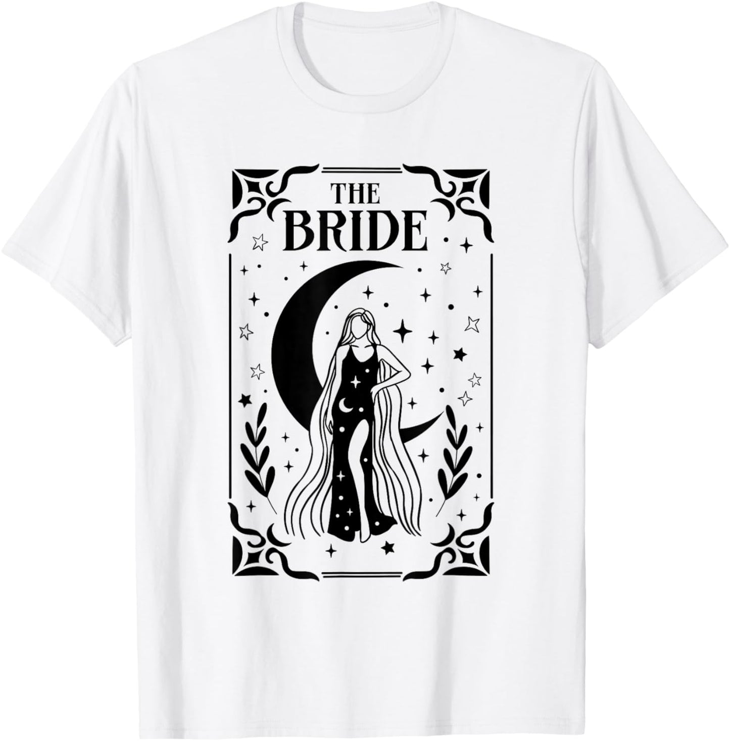 The Bride Coven Gothic Bachelorette Bridal Party Bach Crew T-Shirt - T-Shirt | White