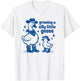 Growing A Silly Little Goose Pregnancy Announcement T-Shirt - T-Shirt | White