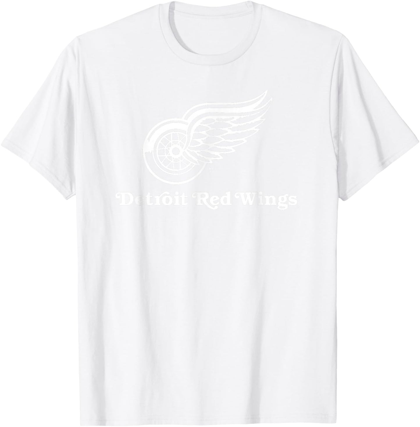 Detroit Red Wings Power Play Red Officially Licensed T-Shirt - T-Shirt | White