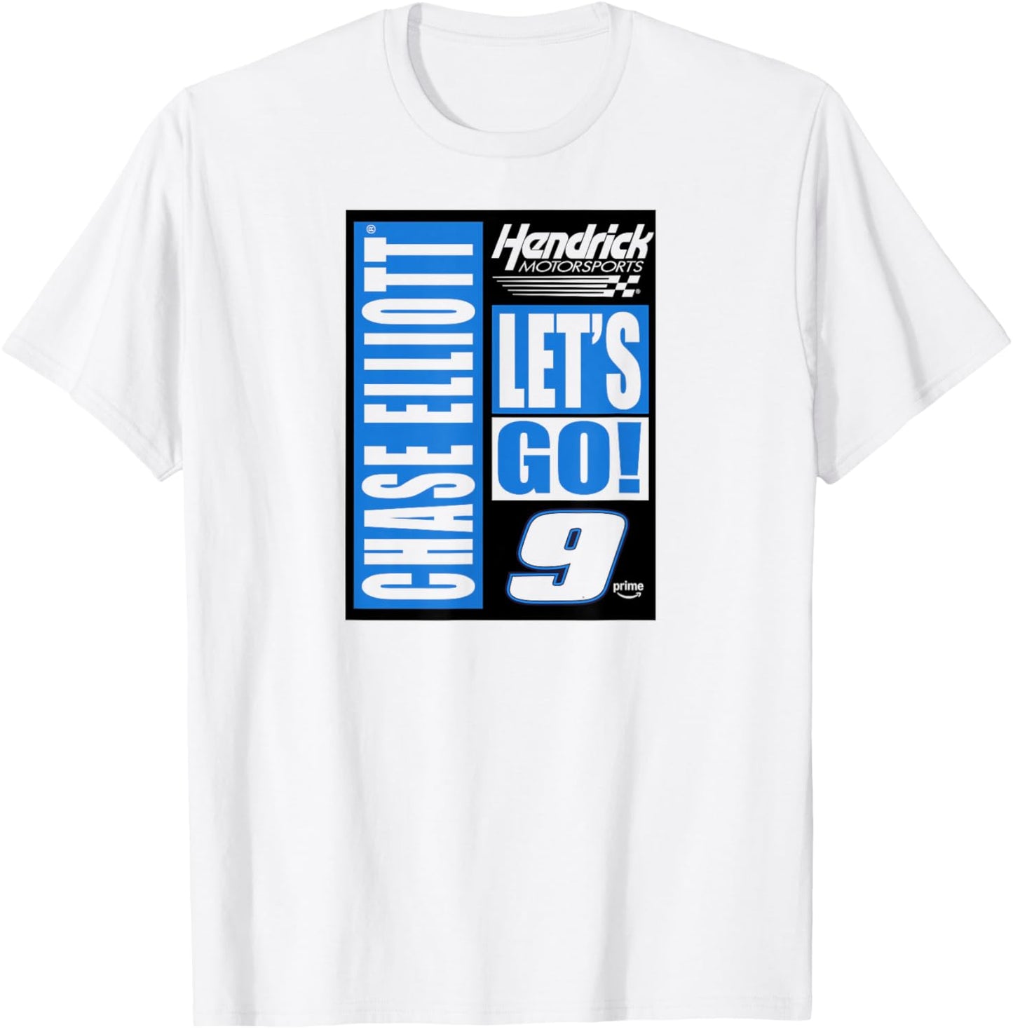 Hendrick Motorsports Officially Licensed White T-Shirt - T-Shirt | White