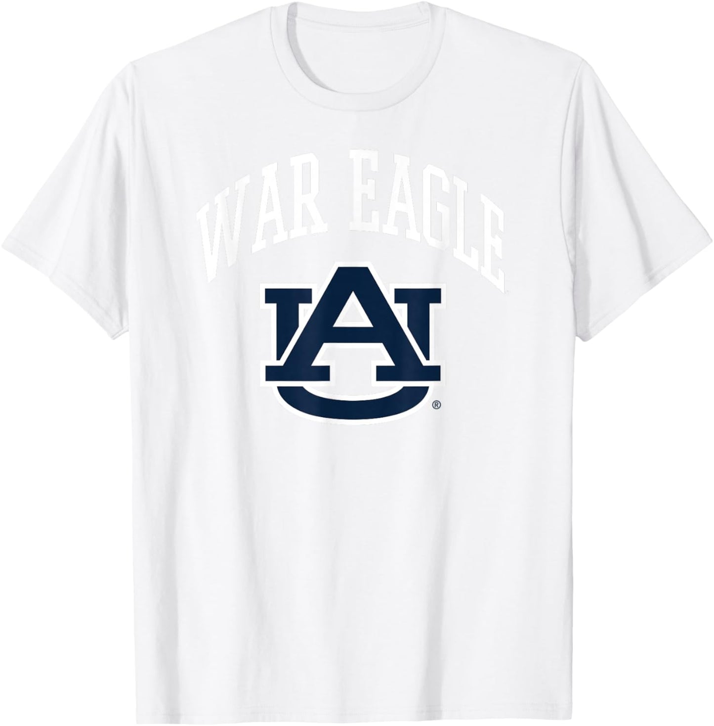 Auburn Tigers War Eagle Orange Officially Licensed T-Shirt - T-Shirt | White